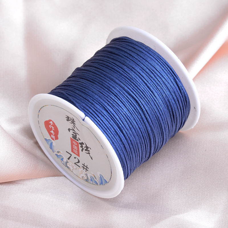 Nylon thread 0.8mm 72# total 50colors