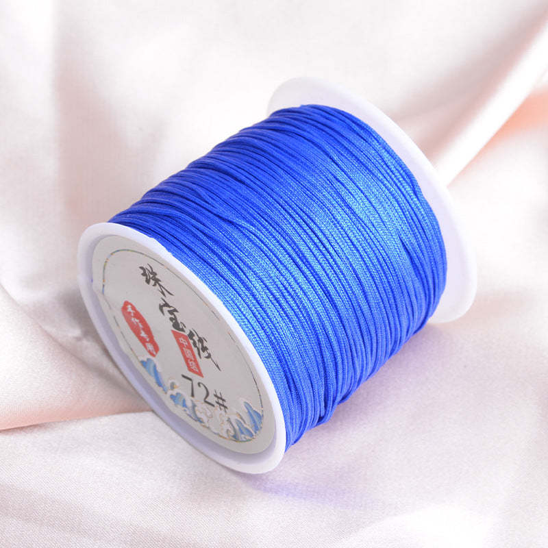 Nylon thread 0.8mm 72# total 50colors