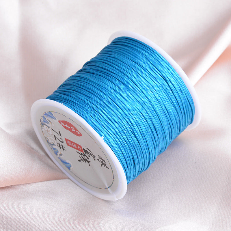 Nylon thread 0.8mm 72# total 50colors