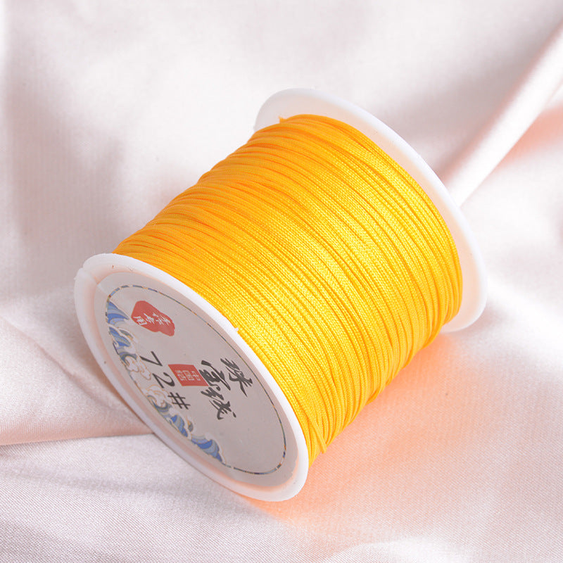 Nylon thread 0.8mm 72# total 50colors