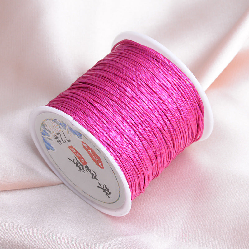 Nylon thread 0.8mm 72# total 50colors