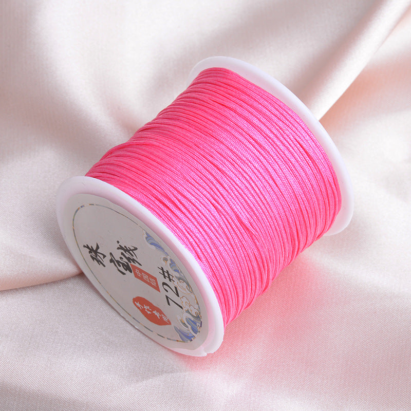 Nylon thread 0.8mm 72# total 50colors