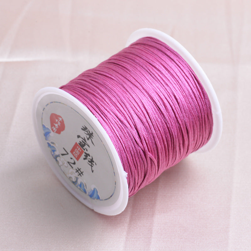 Nylon thread 0.8mm 72# total 50colors