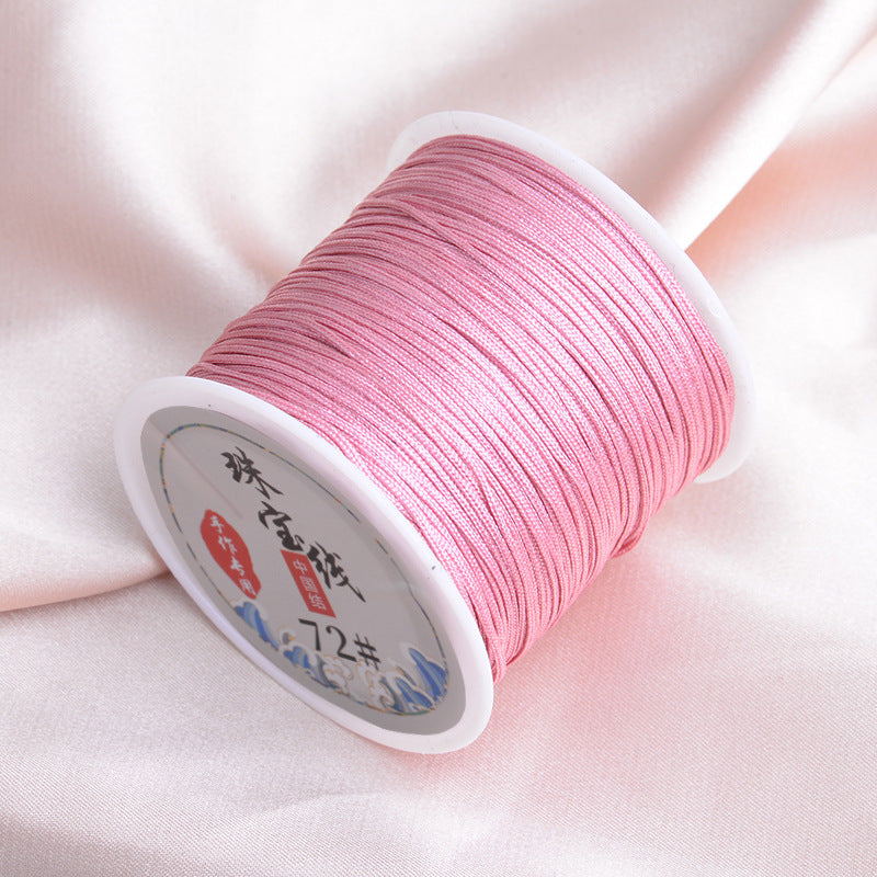 Nylon thread 0.8mm 72# total 50colors
