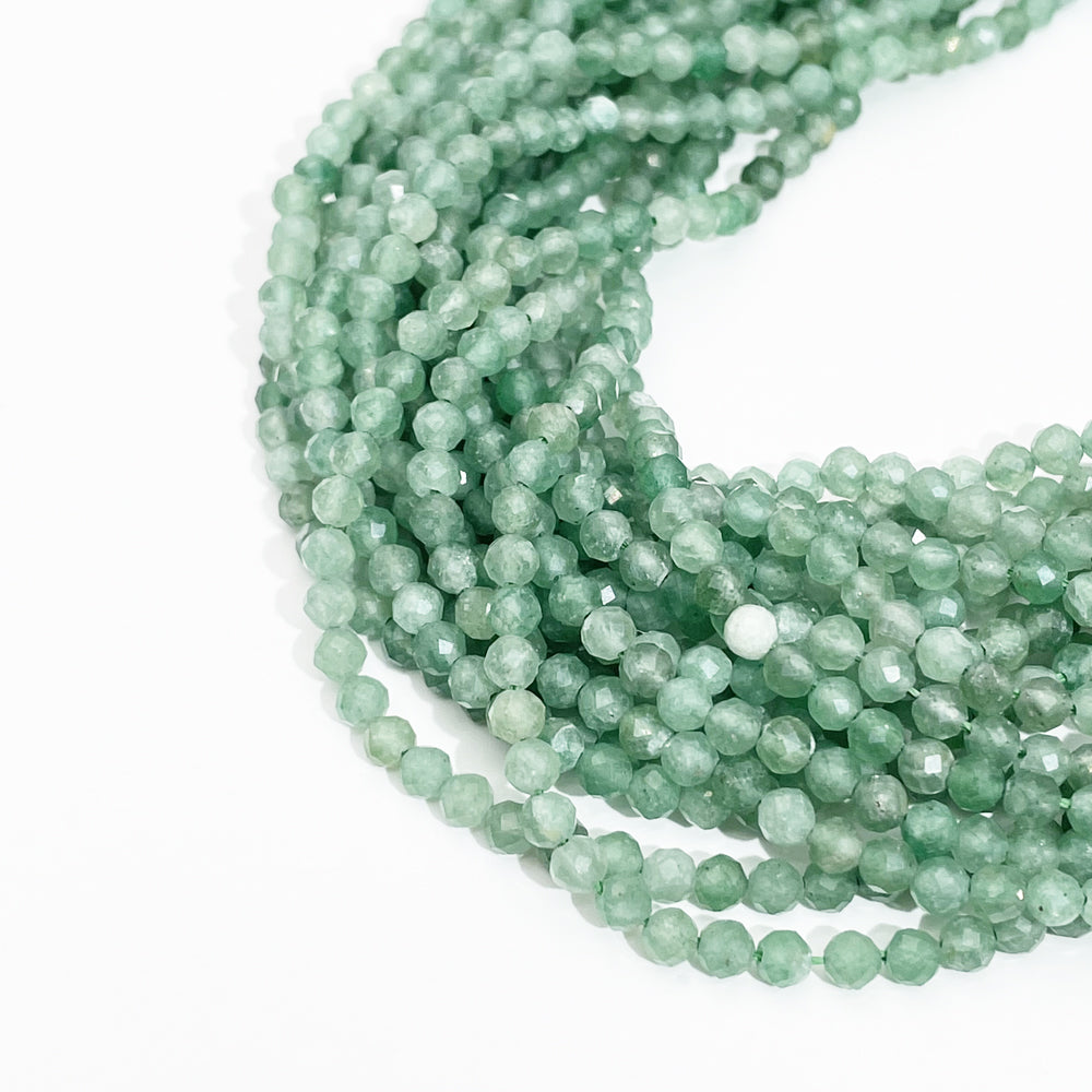MIX 3mm Natural Faceted stone beads for jewelry DIY