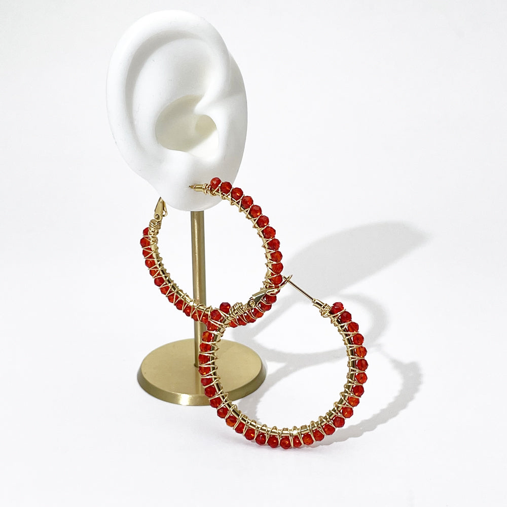 DIY KIT 03 Hoop Earring