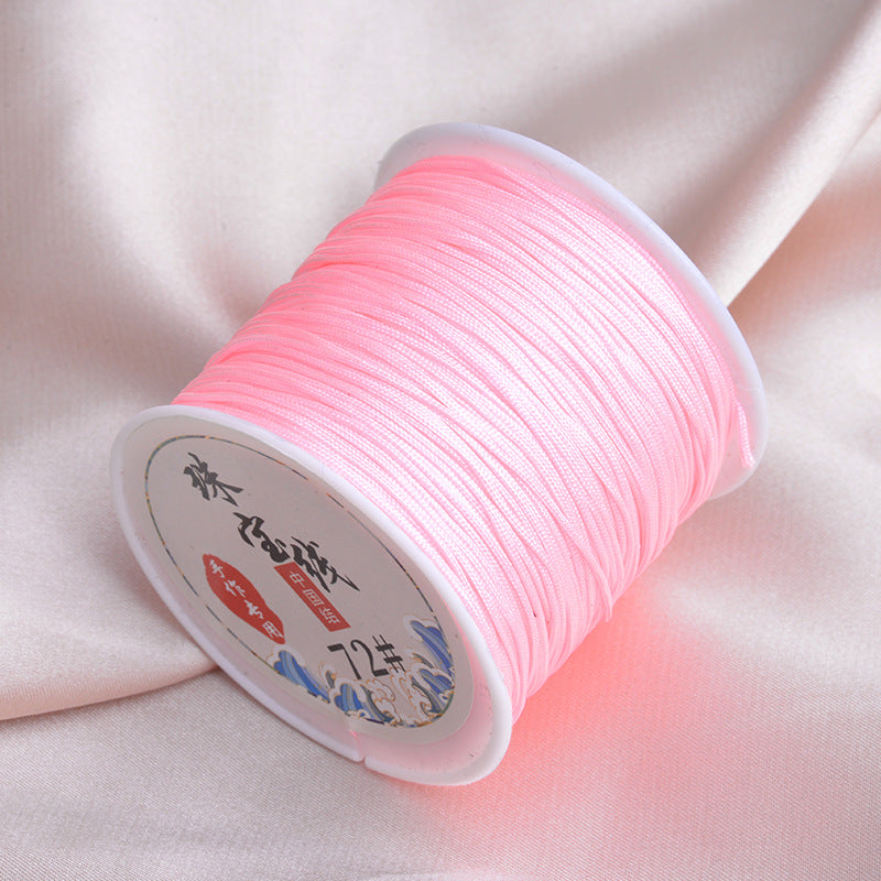 Nylon thread 0.8mm 72# total 50colors