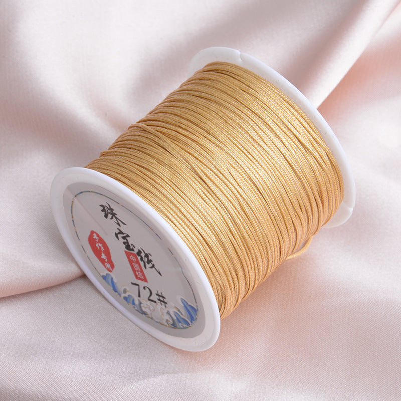 Nylon thread 0.8mm 72# total 50colors