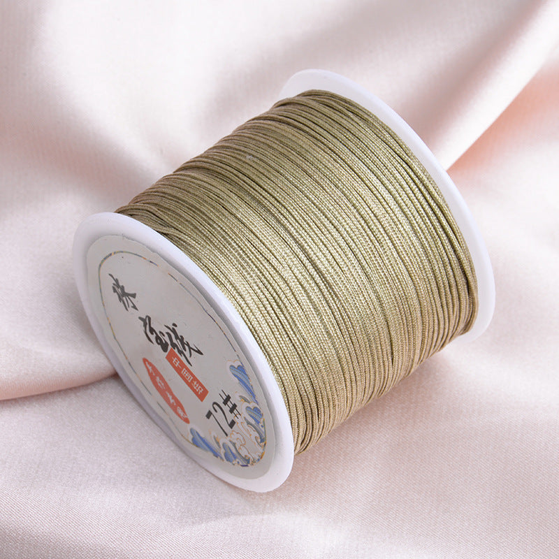 Nylon thread 0.8mm 72# total 50colors