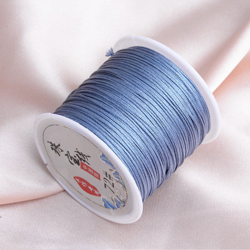Nylon thread 0.8mm 72# total 50colors