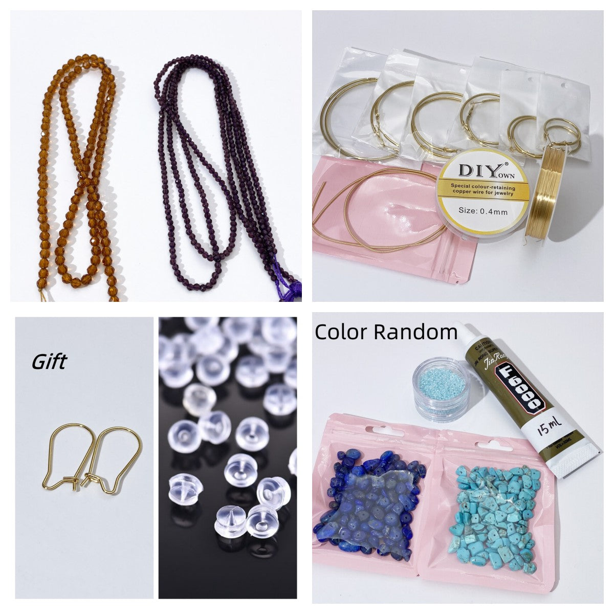 DIY KIT 03 Hoop Earring