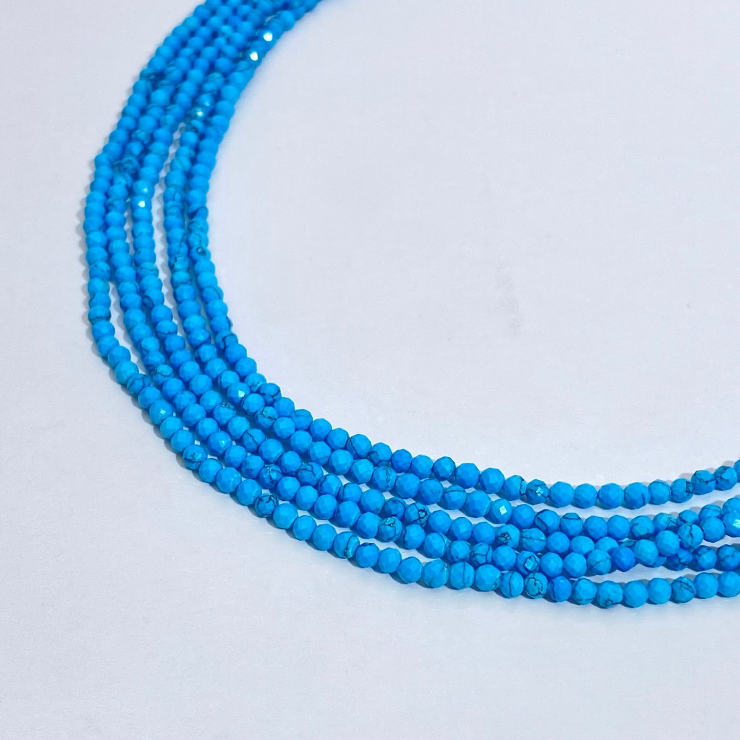 B MIX 2mm Natural Faceted stone beads for jewelry DIY