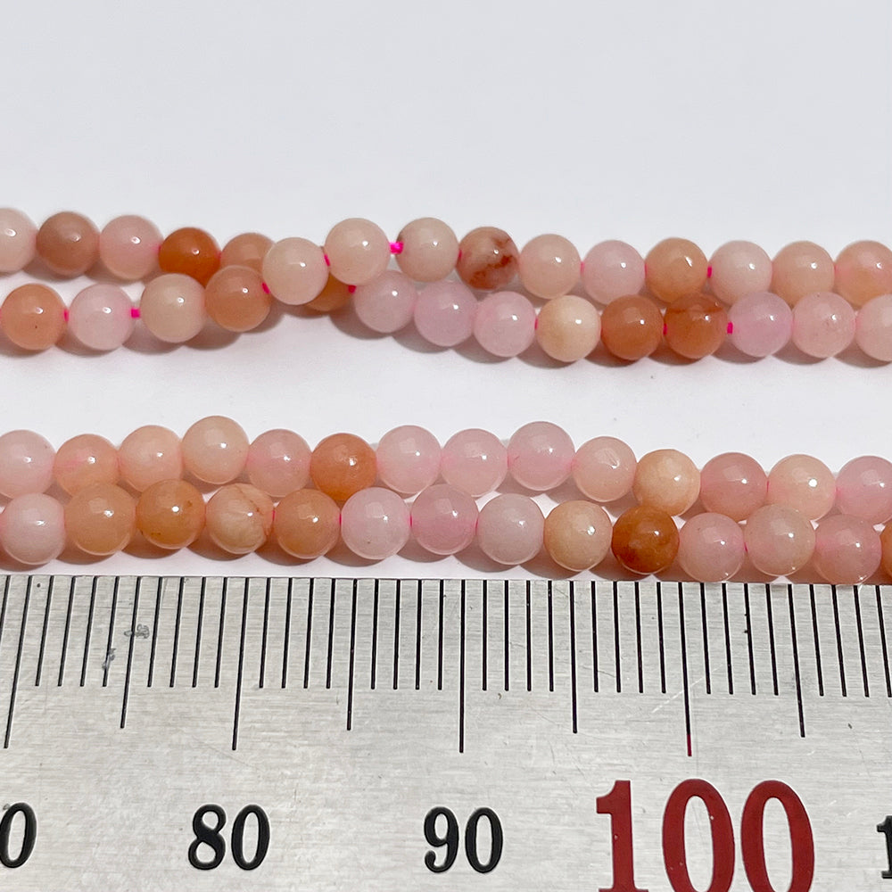MIX 2MM and 3MM round stone beads for DIY jewelry
