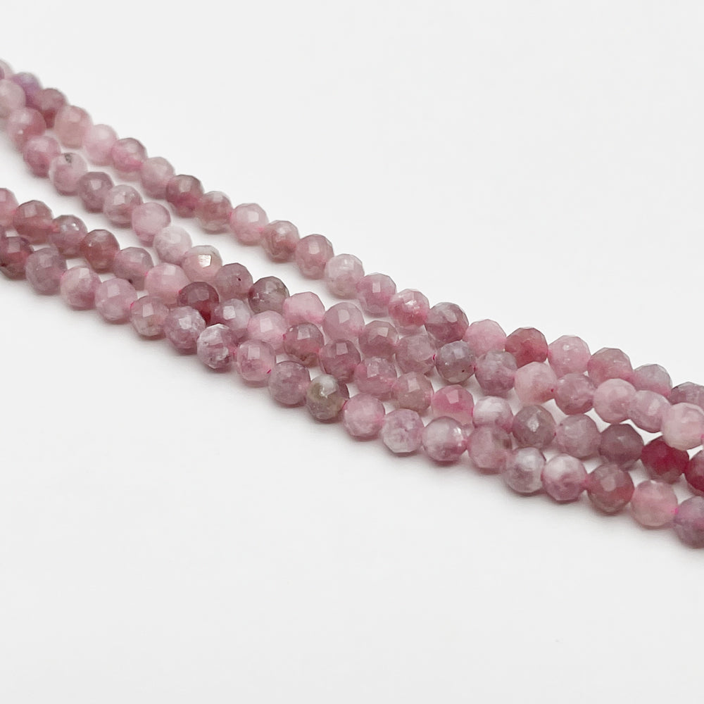 MIX 3mm Natural Faceted stone beads for jewelry DIY