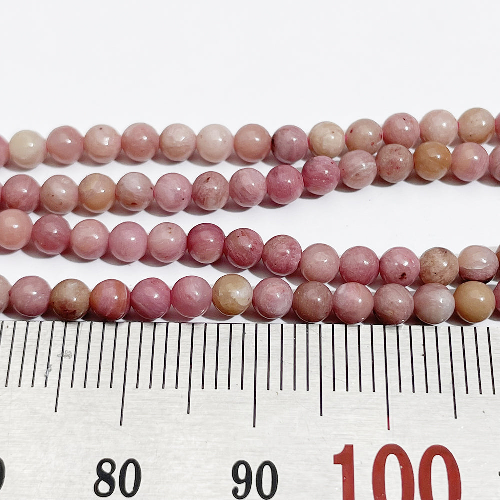 MIX 2MM and 3MM round stone beads for DIY jewelry