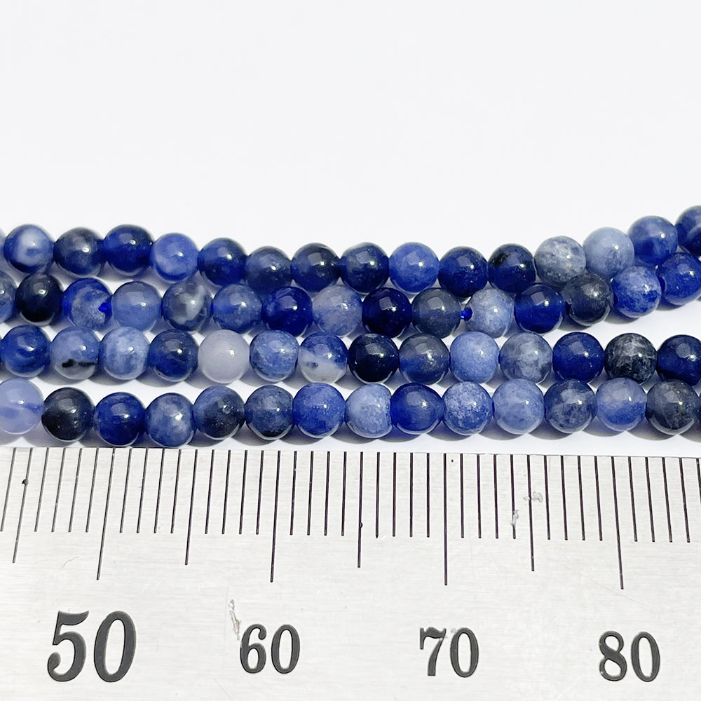 MIX 2MM and 3MM round stone beads for DIY jewelry