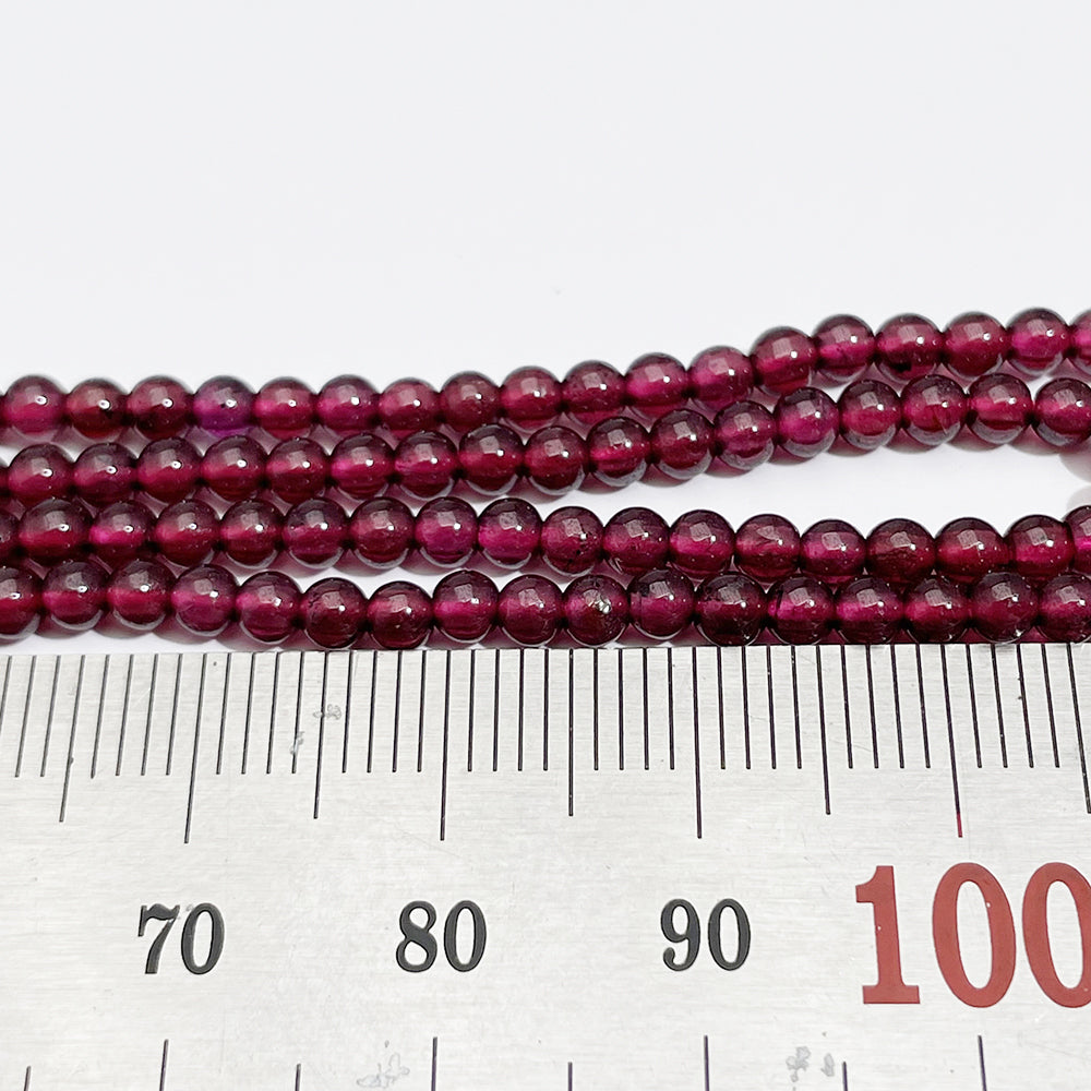 MIX 2MM and 3MM round stone beads for DIY jewelry