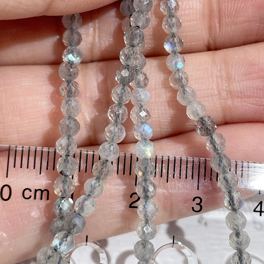 MIX 3mm Natural Faceted stone beads for jewelry DIY