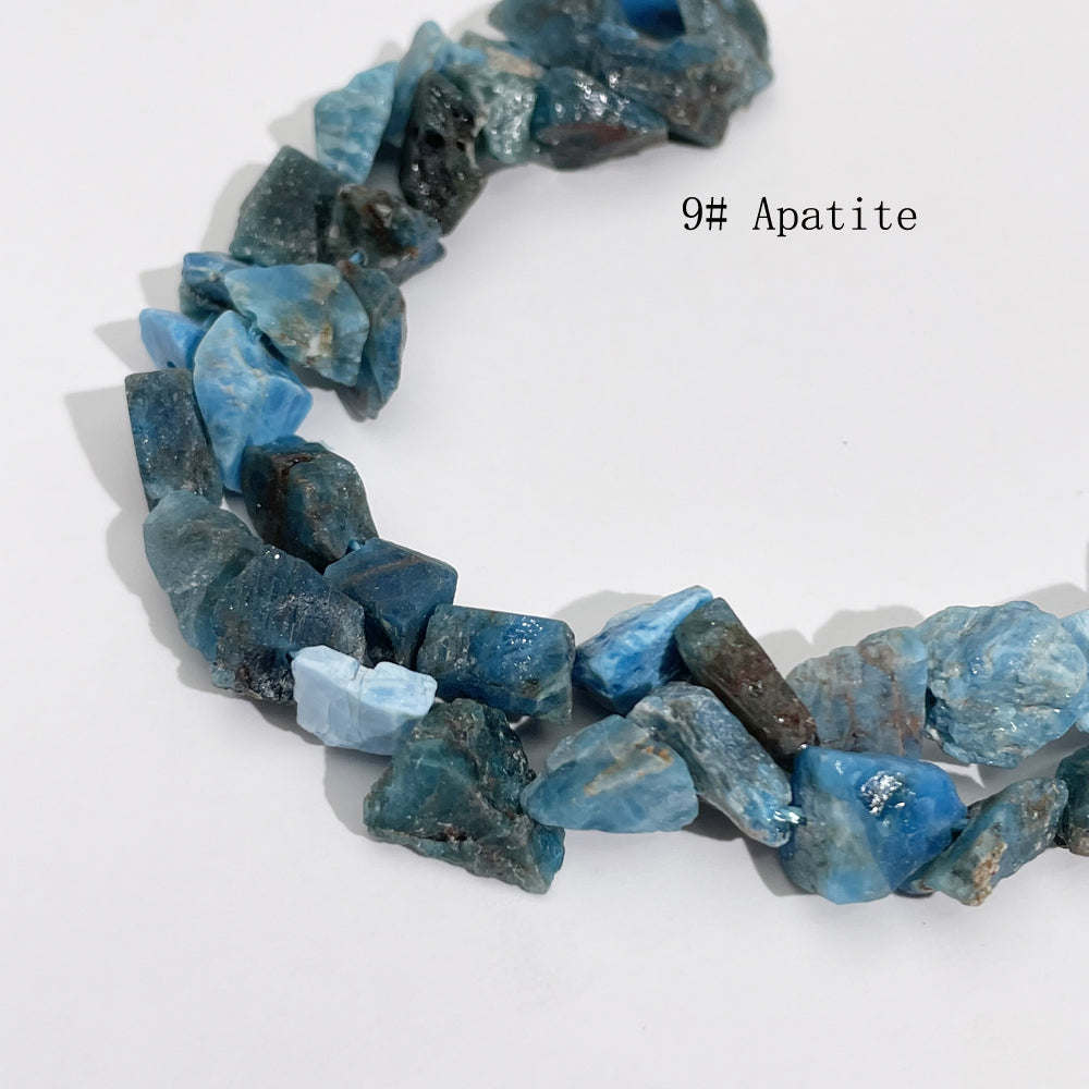 7-11mm Raw Stone beads