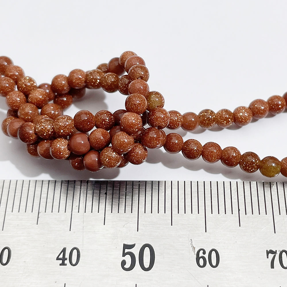 MIX 2MM and 3MM round stone beads for DIY jewelry