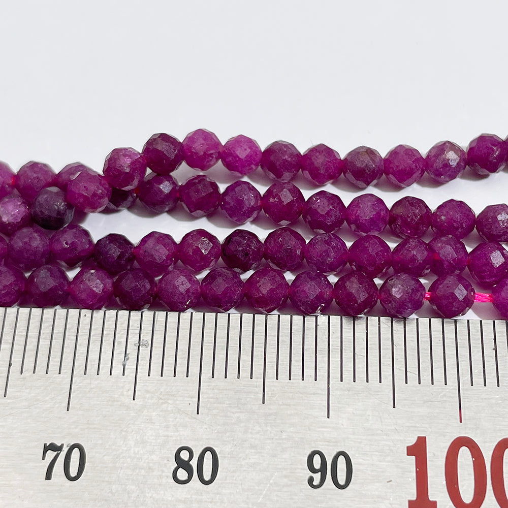 MIX 3mm Natural Faceted stone beads for jewelry DIY