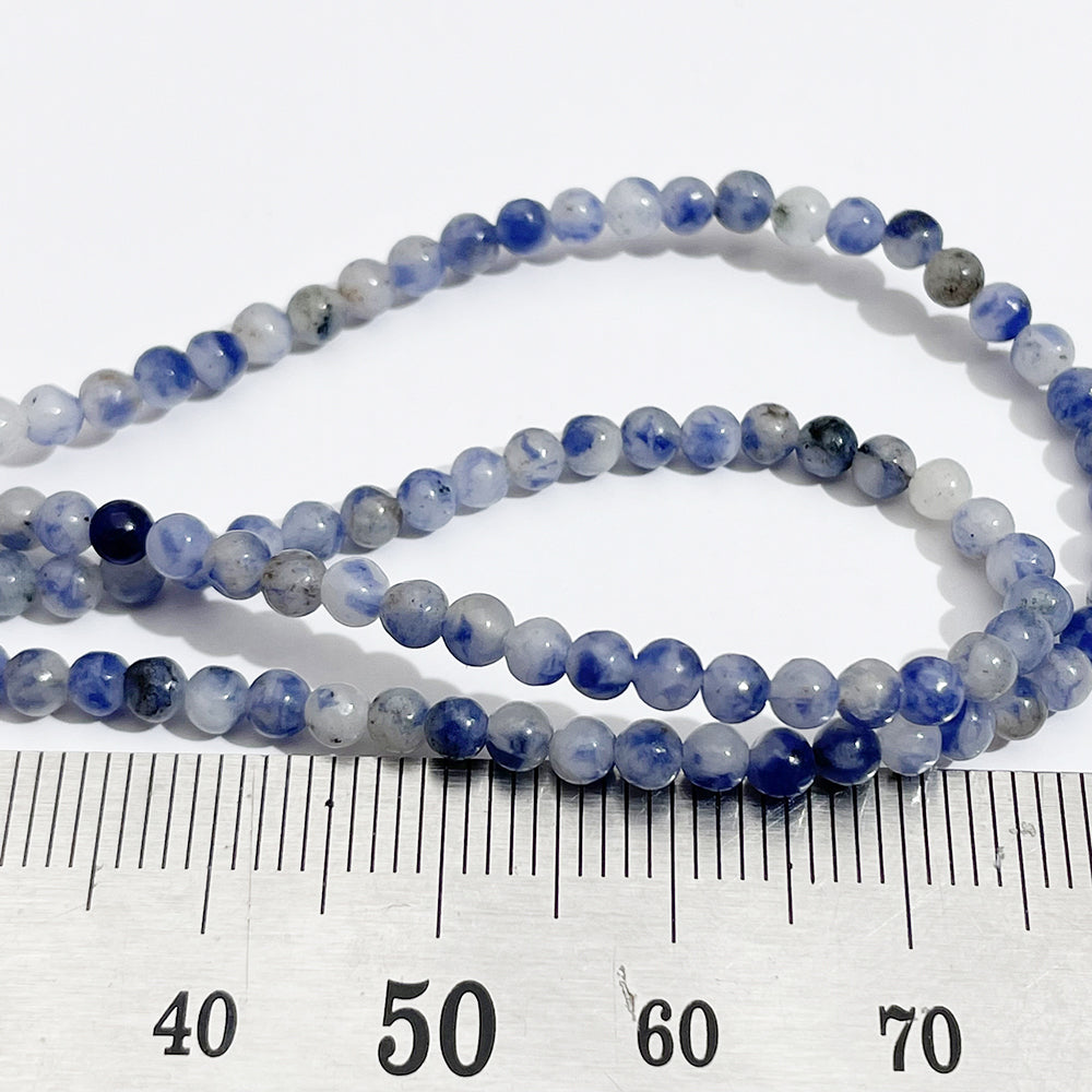 MIX 2MM and 3MM round stone beads for DIY jewelry
