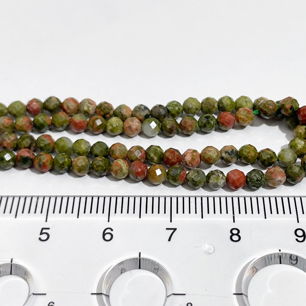 MIX 3mm Natural Faceted stone beads for jewelry DIY