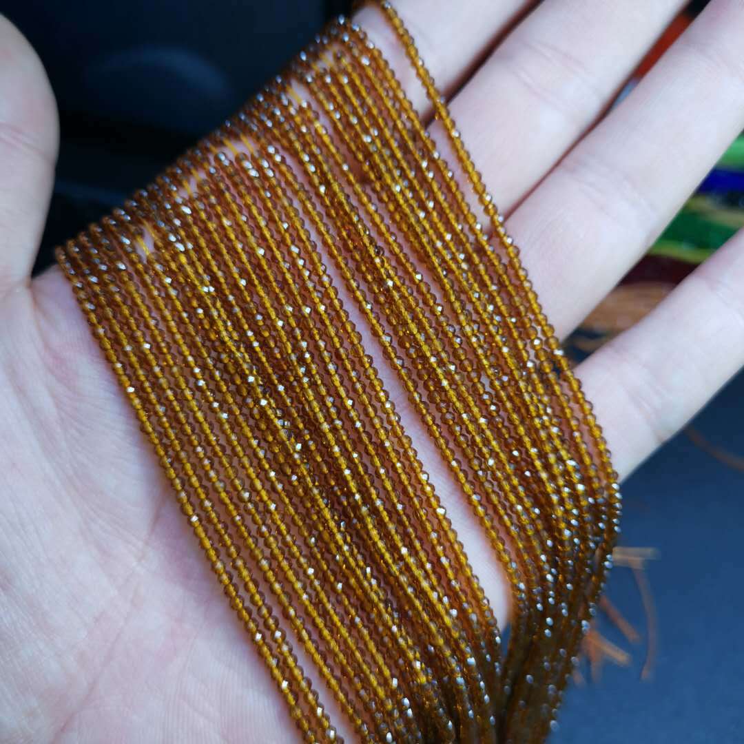2mm /3mm faceted rare earth glass spinel ,man-made spinel beads