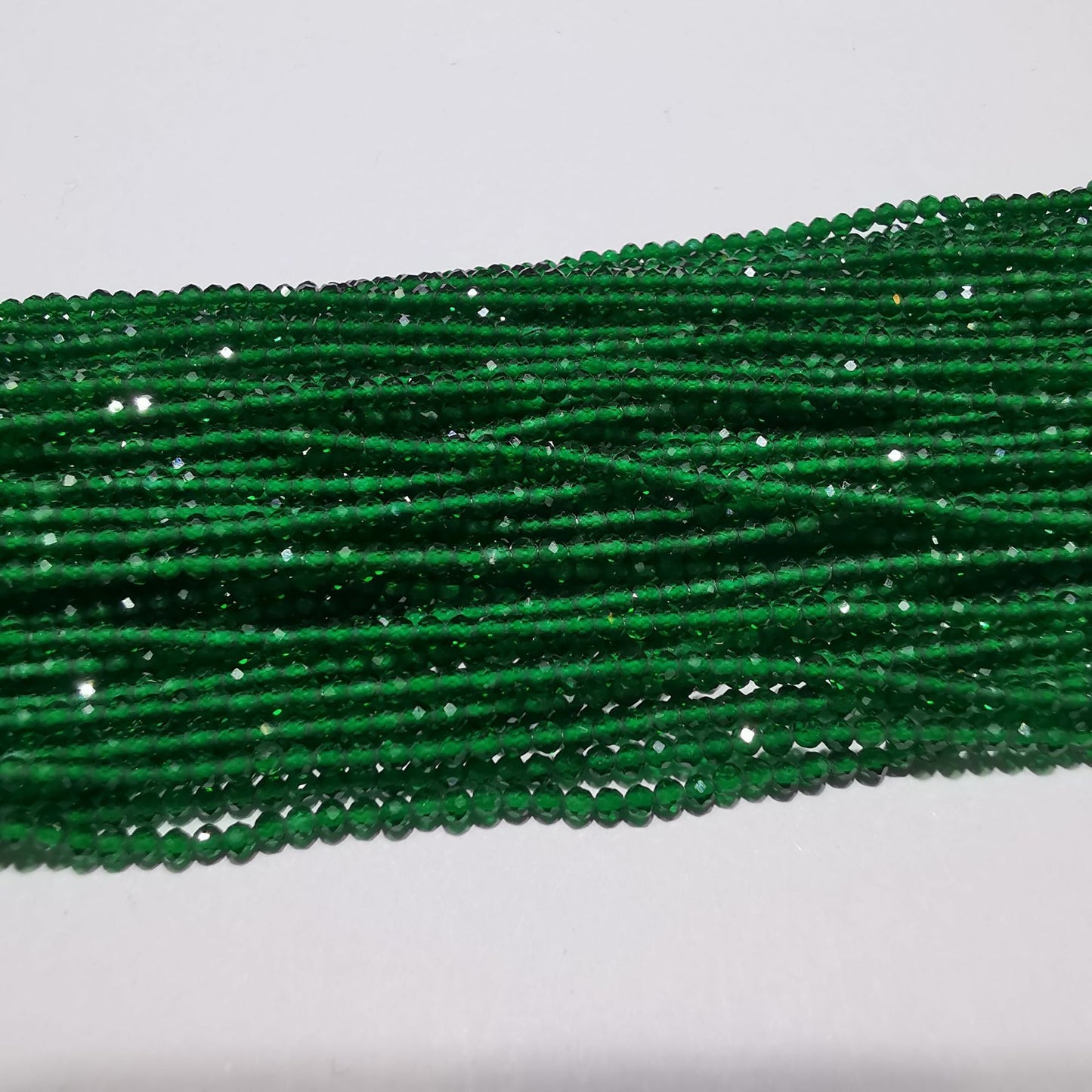 2mm /3mm faceted rare earth glass spinel ,man-made spinel beads