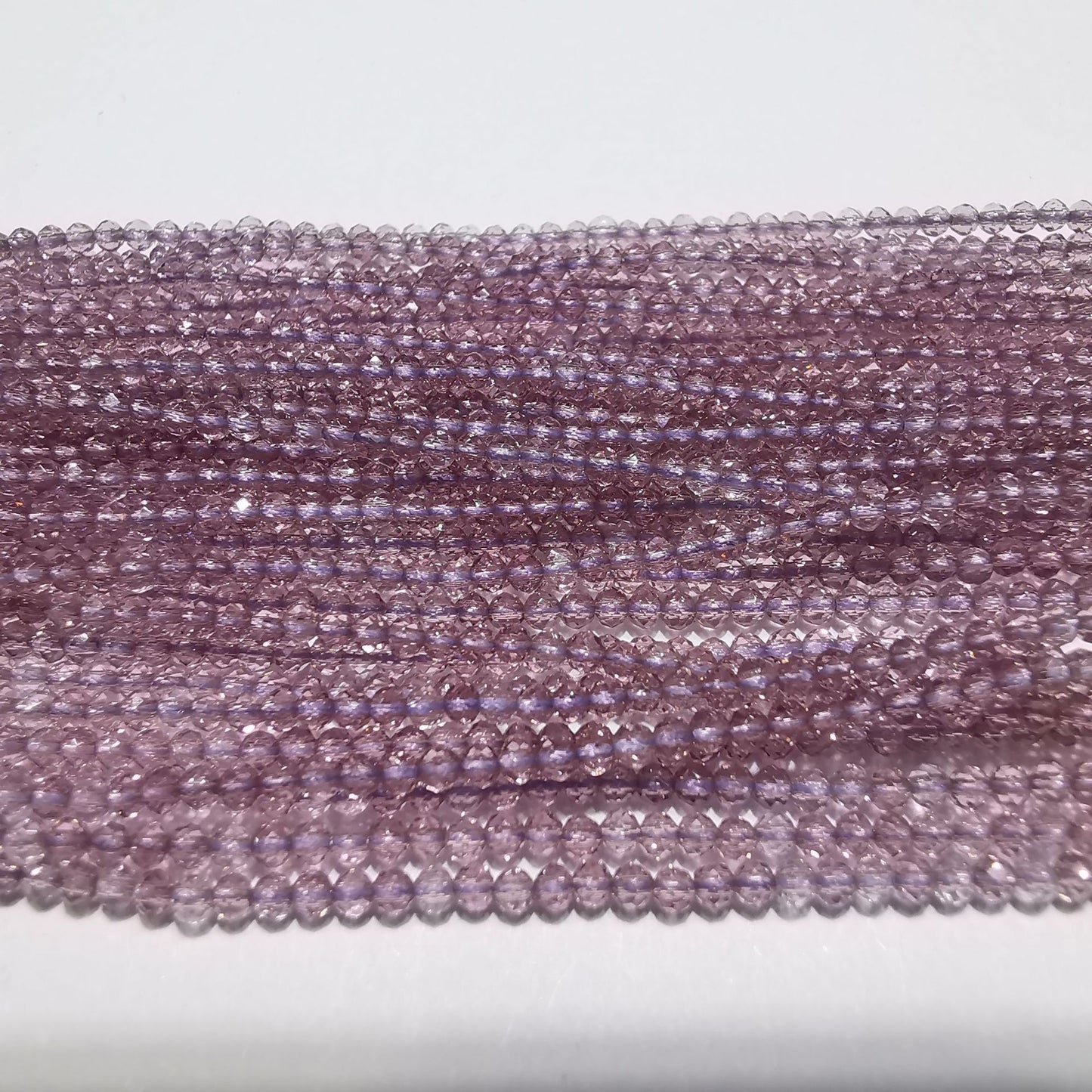 2mm /3mm faceted rare earth glass spinel ,man-made spinel beads