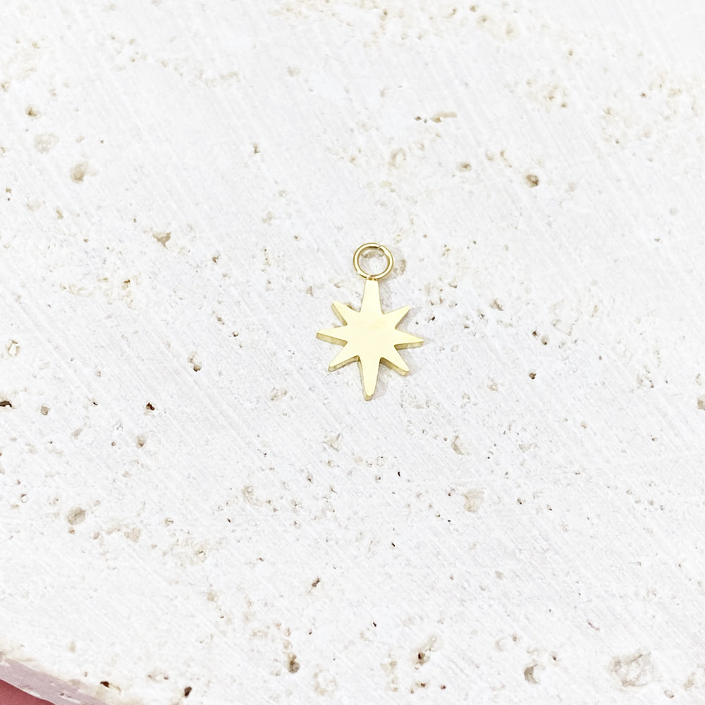 10PCS Star charm for DIY