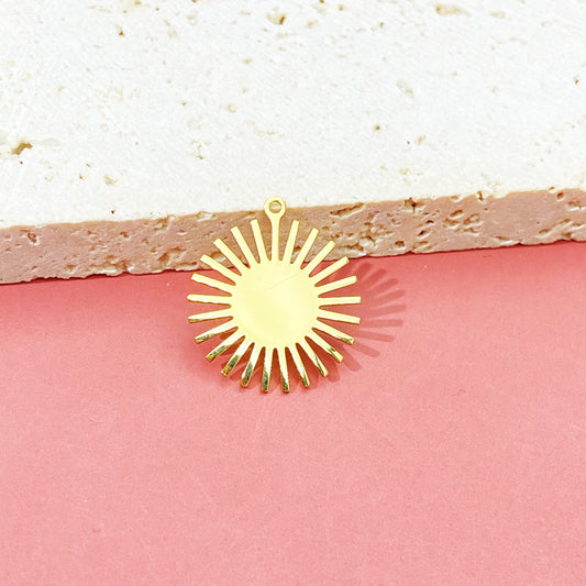 10PCS Sun pendant for DIY