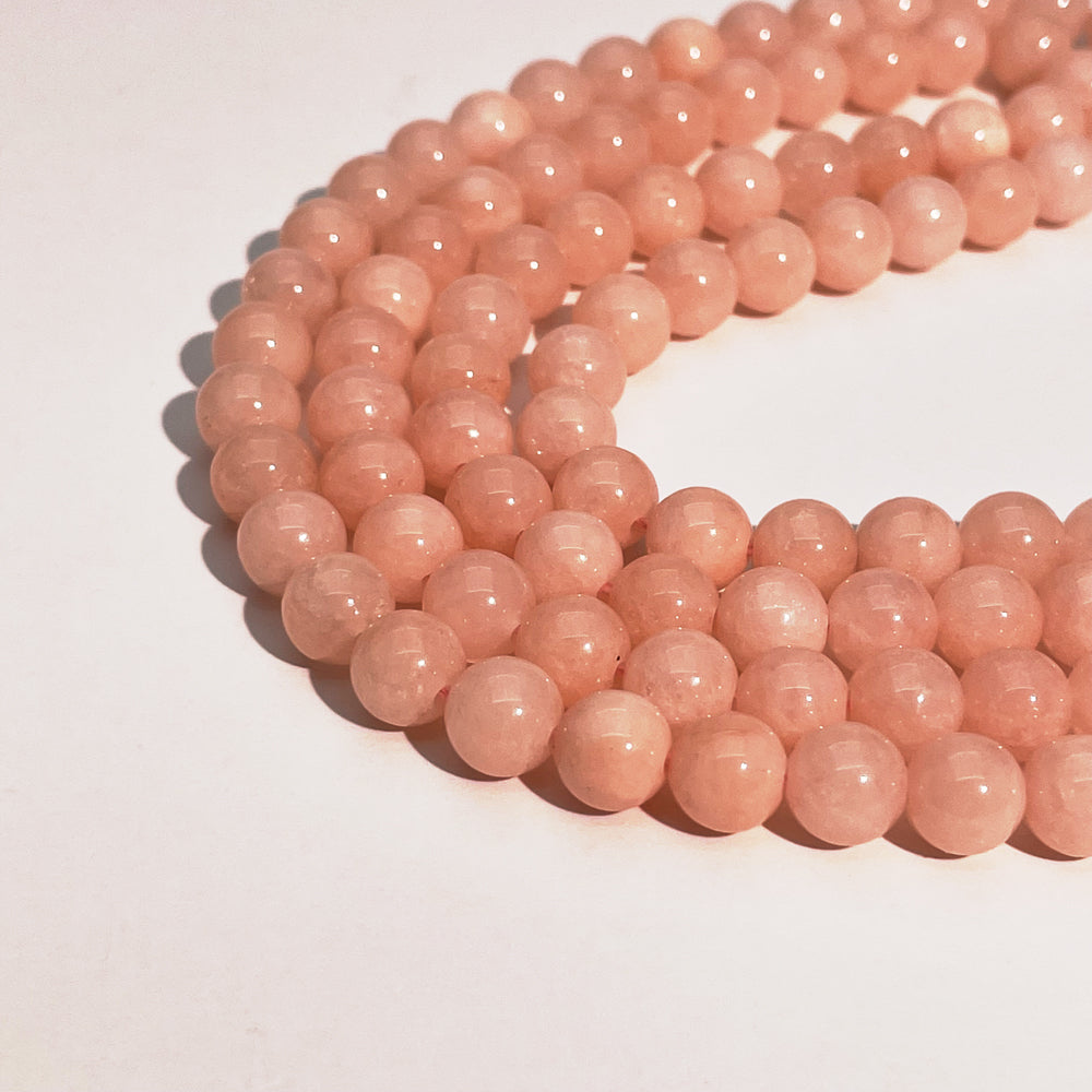 Oct-Man made Peach Aventurine