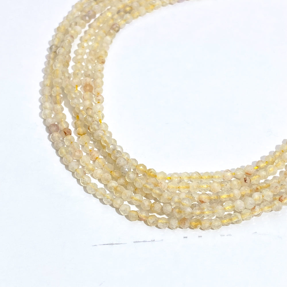 B MIX 2mm Natural Faceted stone beads for jewelry DIY