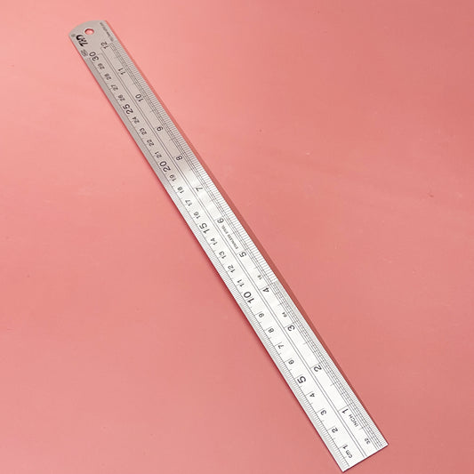 30cm/12 inch Stainless Ruler