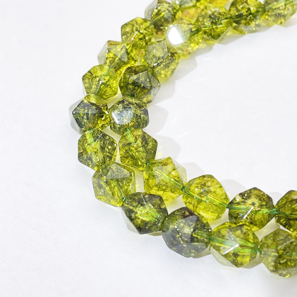 8mm Diamond cut optimizes crystal