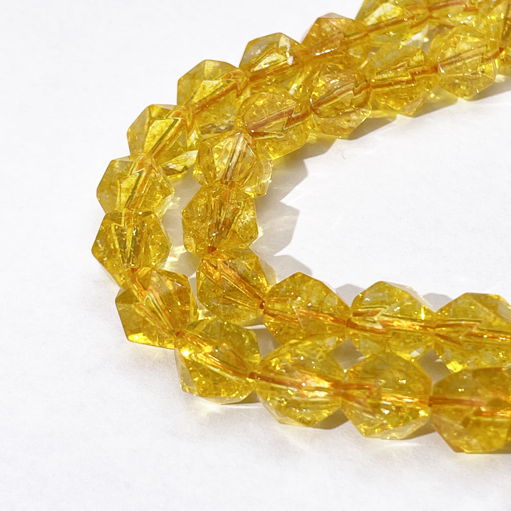 8mm Diamond cut optimizes crystal