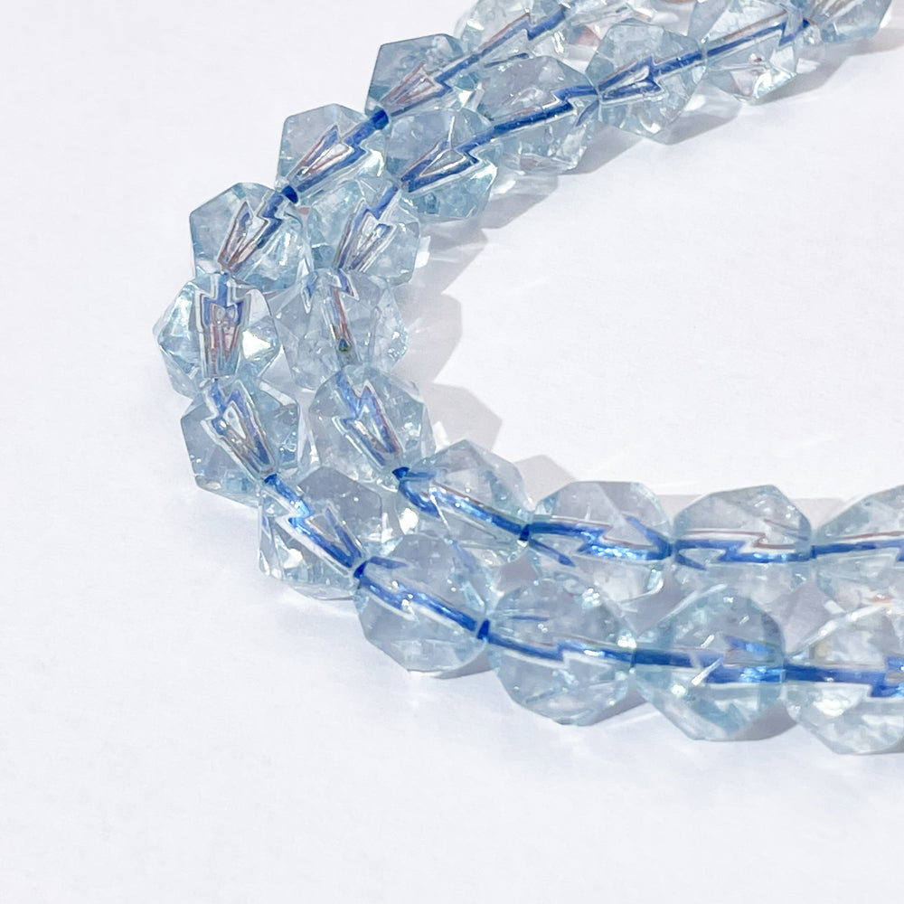 8mm Diamond cut optimizes crystal