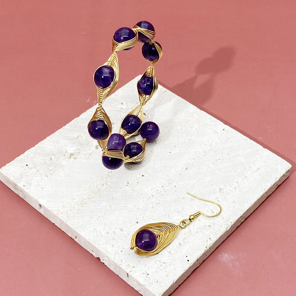 Evil eye bangle and earring Kit 235th & 241th