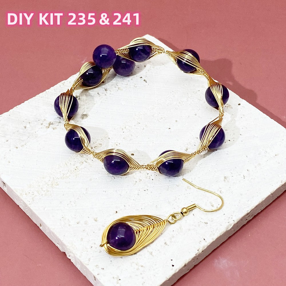 Evil eye bangle and earring Kit 235th & 241th