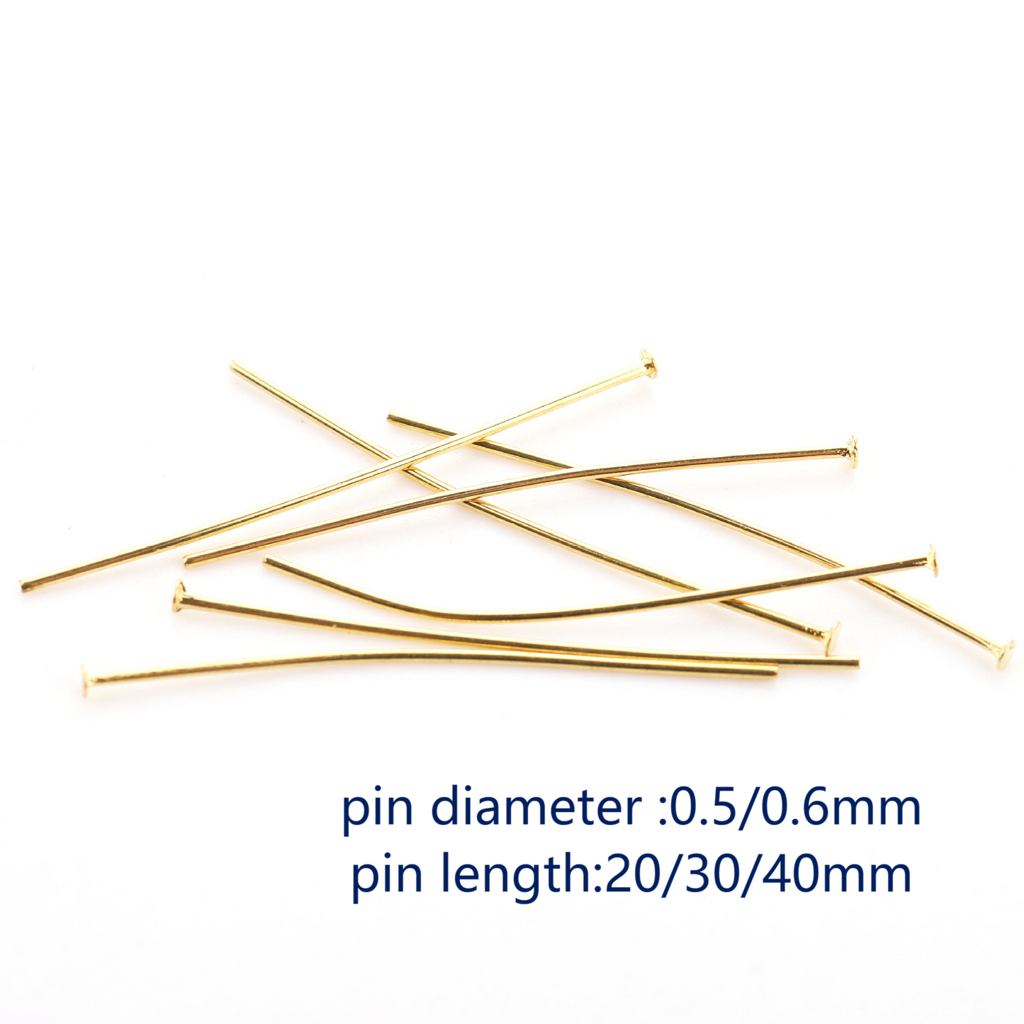 10 or 100pcs/pack T pins-Vacuum Plating Waterproof Stainless steel T pin