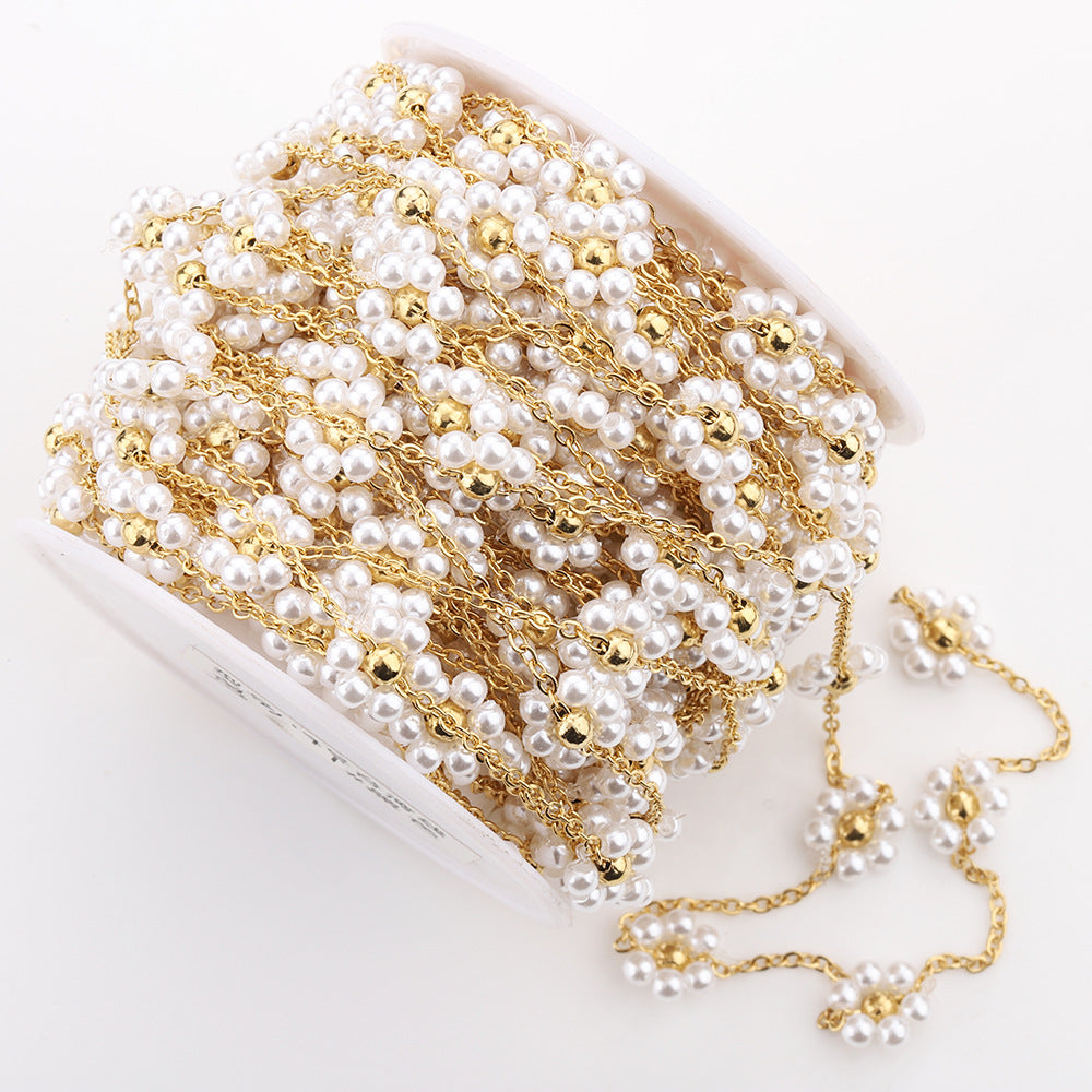 C1347 ABS flower Chain-Stainless Steel Waterproof
