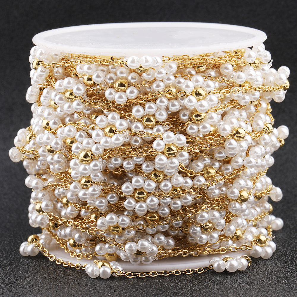 C1347 ABS flower Chain-Stainless Steel Waterproof