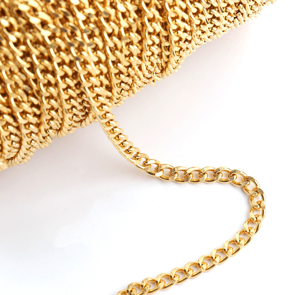 C1221 Titanium steel Cuban chain