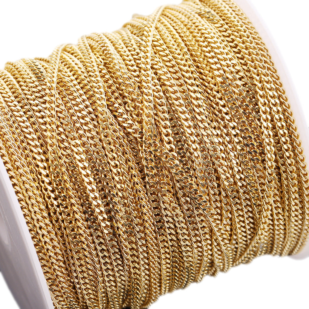 C1221 Titanium steel Cuban chain