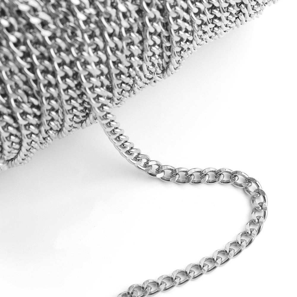 C1221 Titanium steel Cuban chain