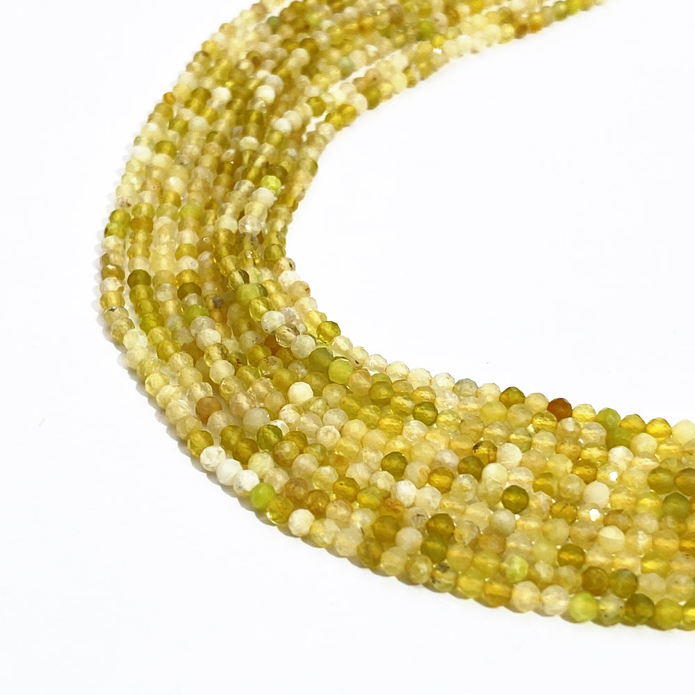 B MIX 2mm Natural Faceted stone beads for jewelry DIY