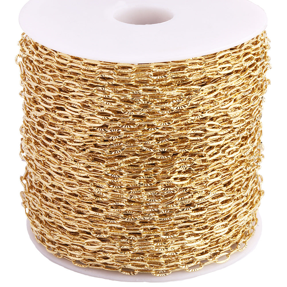 Carven paperclip Chain-Stainless Steel Waterproof