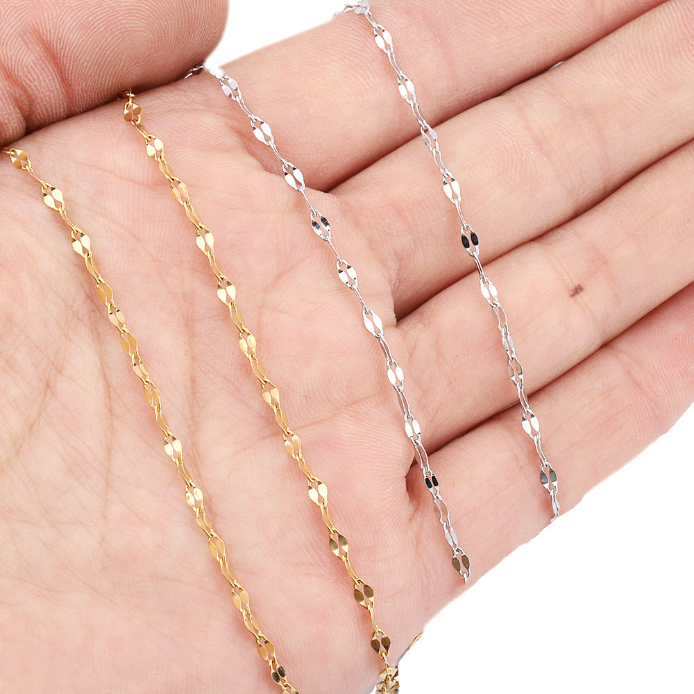 C1147 2mm lip Chain-Stainless Steel Waterproof