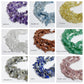Crystal Chips Beads in natural stone material 5-8mm 80cm /string around 220pcs